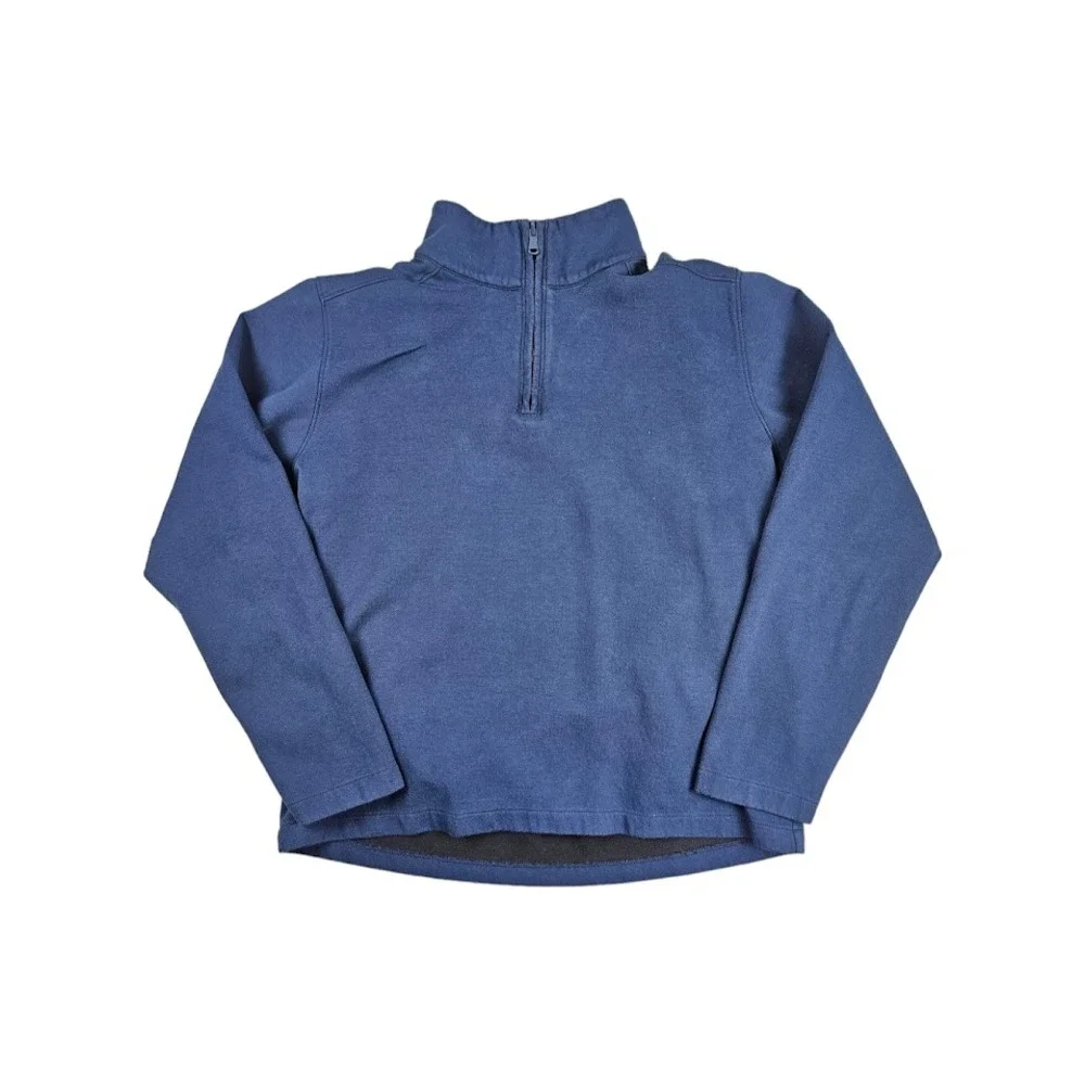 Bonobos Sweater Mens‎ Blue Large Quarter Zip Pullover Slim Fit Athletic Golf